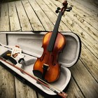 Gorgeous Solid Wood 4 4 Full Size Violin With Spruce Top   Maple Back And Sides