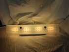 Nos New Vintage Bathroom Vanity Glass Light Fixture 24  Mid Century Wall Sink