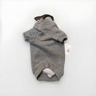 Zack   Zoey Warm Heather Gray Cotton Dog Hoodie Small  s  Us2101 16 41