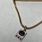 Vintage 1 10 10k Telephone Bell System Service Award Tie Chip Cto - K3