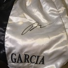 Ryan Garcia Hand Autographed  white  Boxing Trunks   Beckett Authentication