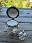 Carousel Hinged Trinket Box With Horse Trinket