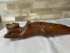 Vintage Hand Carved Wooden Nutcracker Nude Naked Lady Woman 12  Tall Mid Century