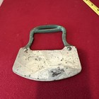 Vintage Green Handle Food Chopper Dough Cutter Curved Single Blade Farmhouse