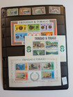 Trinidad   Tobago Stamp Collection 11 Stock Pages Mint Used Souvenir Sheets S134