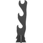 3 Tier Sword Display Stand W  Swords Wooden Rack For Katana Or Medieval Blades