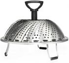 Vegetable Steamer Basket Fit Instant Pot Pressure Cooker Retractable Handle New