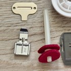 Singer 6180 Brilliance Sewing Machine Accessory Kit Darning Buttonholer Foot Lot