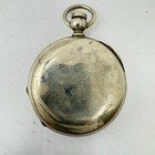 Antique 18 Size Unbranded Hunter Pocket Watch Case For Key Silveroid Usa