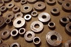 Pile Of Older Craftsman Delta Other Wood Shaper Rub Collars Spacers