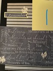 Sympathy Scrapbook Layout 12 X 12 - For Memorial Gift   Loss Of A Loved One