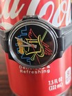 Coca-cola Vintage 1990 s Men s Watch Made By Swatch-no Scratches On Crystal 