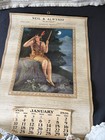 Antique Calendar 1926 Indian Maiden All Months Are There Good Condition