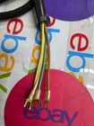 Vintage Reproduction Telephone Cord- 4 Ft Round Black Cloth 4-wire- Type 8061