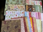 Lot Of Scrapbook Paper - 100 Sheets - 12  X 12 