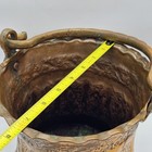 Safavid Style Antique Copper Bucket Primitive Decor