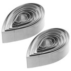 14 Pcs Stainless Steel Rose Cutting Die Baking Dough Tools Cookie Shaper