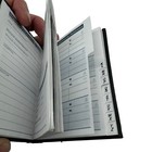 Mead Mini Telephone   Address Book Black 4  X 3  Stitched Bound 67142 New