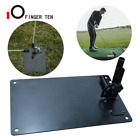 Hot Black Golf Swing Plane Alignment Stick Holder Training Practice Aid