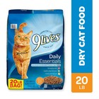9lives Daily Essentials Dry Cat Food  20 Lb  Bag