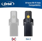 Orbit 21206 B-hyve Gen 2 Smart Hose Watering Timer  2-pack With Wi-fi Gray 