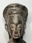 Early 1800s Gabon Africa Tribal Art Wooden Carved Fertility Statue Fang Tribe