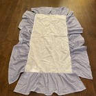 Blue Gingham Crib Skirt By Bigoshi Originals Baby Time