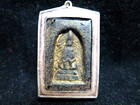 Old Rare Phra Lp Tuad Pim Matchboxes  be 2497   Wat Chang-hai Thai Buddha Amulet