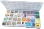 The Beadery - Large Bead Keeper Storage 13 75 X 8 625 X 1 375 Inches  Clear