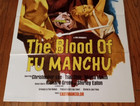 Blood Of Fu Manchu  1969  27x41 Original Folded One Sheet Movie Poster