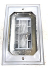 Calbrite Stainless S607vgcvrs Single Gang Gfci Receptacle Cover  Plate    Gasket