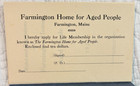 1921 Maine Farmington Home For Aged People Rules   Regulations 11 Page Booklet