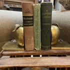 Vintage Set Of Brass Apple Bookends Cadeaux Omsons Inde
