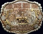 Latigo Winter Buckle Series Reserve Champion Colorado Trophy Belt Buckle
