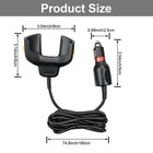 Vehicle Auto Charger Cable For Motorola Zebra Tc70 Tc75 Tc72 Tc77 Tc70x Tc75x