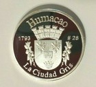 Peseta Humacao 2019 Serie Pueblos Puerto Rico Medalla Boricua Quarter Medal