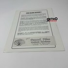 The Alien Within 1991 Vhs Promo Ad Slick Flyer 8 5x11    Ds Horror Movie Slasher