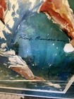 Emerson laver Tennis Pencil Signed Lithograph And Signed By Players Too
