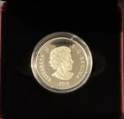 Canada  2016  20 Silver Coin Majestic Maple Leaf With Drusy Stone  Very Low Pop 