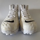 Nike Men   s 13 Force Savage Pro 2 Shark White Football Cleats Bv5448-101 New