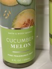 Bath   Body Works 3 Pc Cucumber Melon Fragrance Mist Cream Shower Gel Gift Set