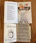 Vintage Bartending Lot Of Manuals