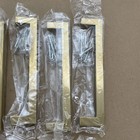 30 Pc 172mm 6 1 4    Gold Cabinet Pulls Square Kitchen Hardware Handles Lsj12gd160