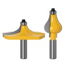 1 2in Shank Handrail Molding Router Bit With A Pristine  Polished Appearance