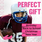 Handlandy Youth Football Gloves  Kids Sticky Receiver Gloves