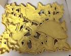 Vintage Homeco  Mushroom Butterfly Frog Retro Plastic Wall Decor