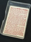 Vintage Whitman Animal Rummy Card Game - Complete  But Well Used Condition