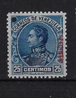 Venezuela  1899  Scott 144  Specimen Type 2  Mnh  Blue Deep  Ebv453