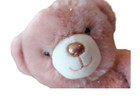 Fao Schwarz Sparklers Pink Teddy Bear Plush Stuffed Animal 10  Sitting