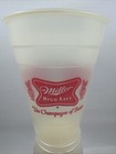 Vintage Lot Of 10 Miller High Life Beer Plastic Drinking Cups 12oz 70-80s Unused